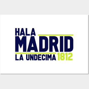 hala madrid Posters and Art